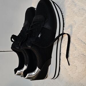 Michael Kors Black and White Sneakers